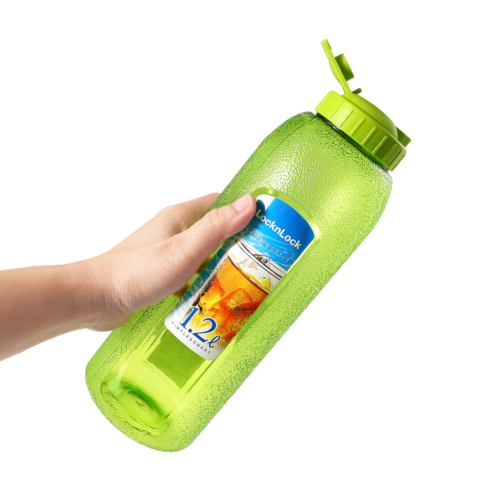 Bình Nước Pet LocknLock - Dung Tích 1.2L - Màu Xanh Lá - HAP730SG, , large image number 3